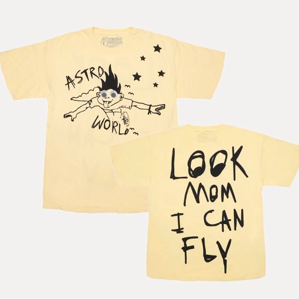AstroWorld Look Mom I Can Fly shirt
